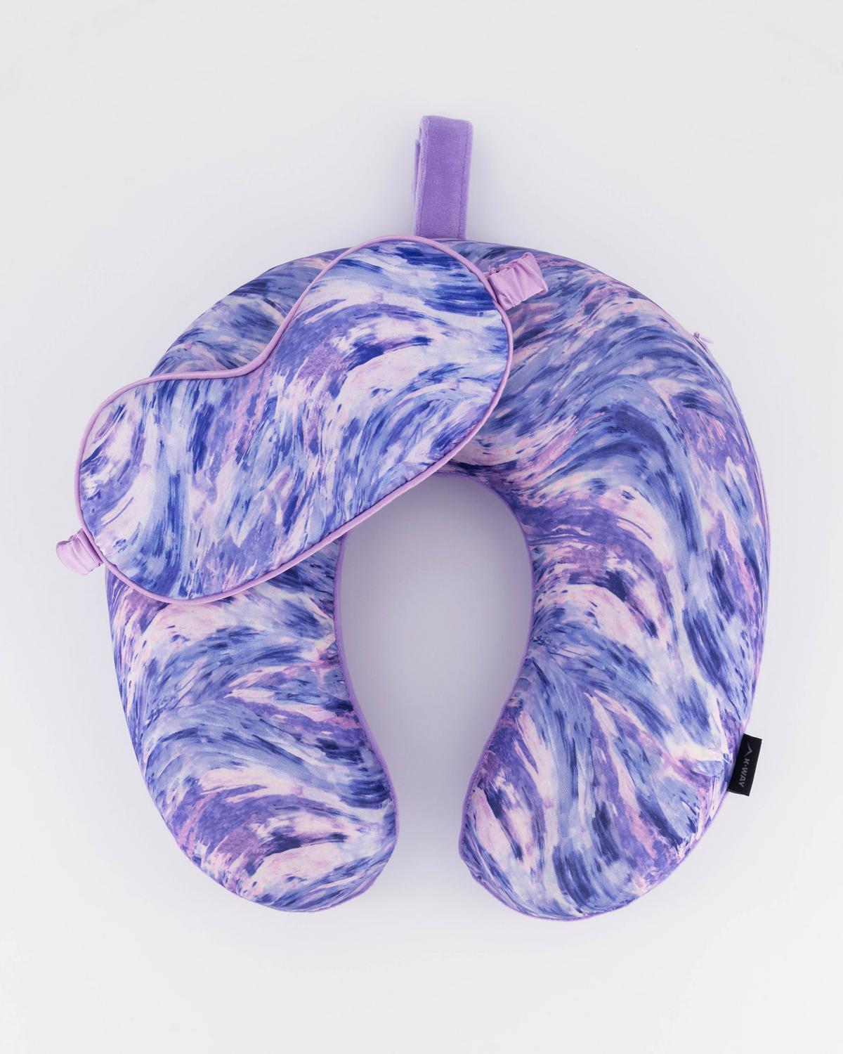 K-Way Printed Memory Foam and Eye Mask Gift Set