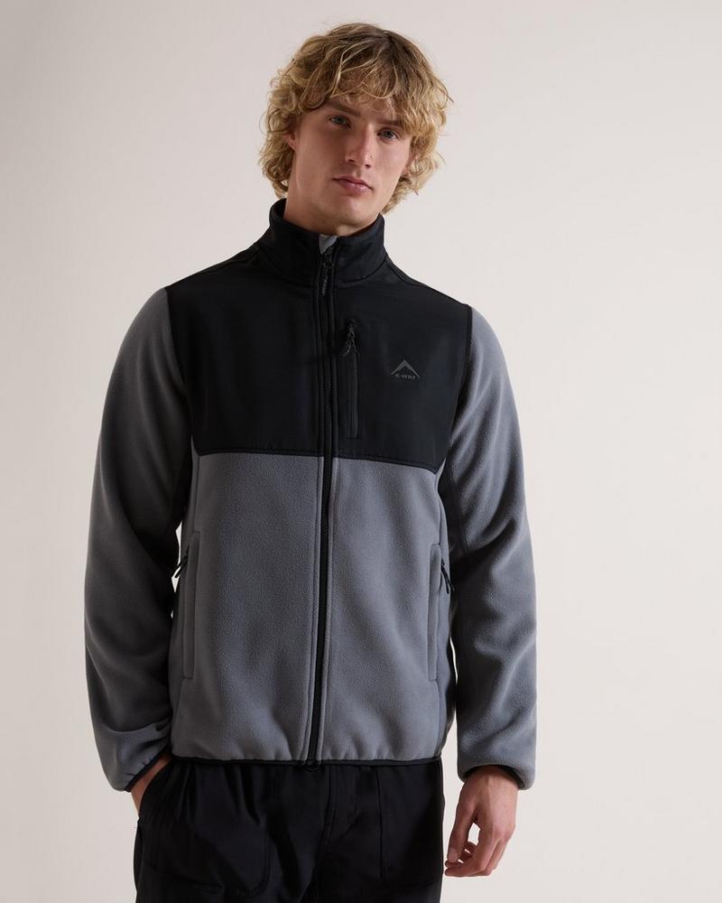 K-WAY Men's Timo Fleece Jacket Lightweight Thermal