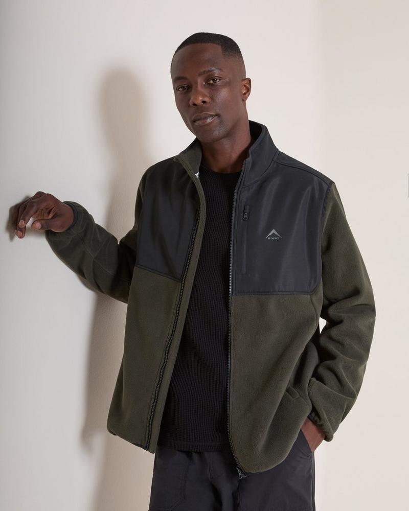K-WAY Men's Timo Lightweight Fleece Jacket
