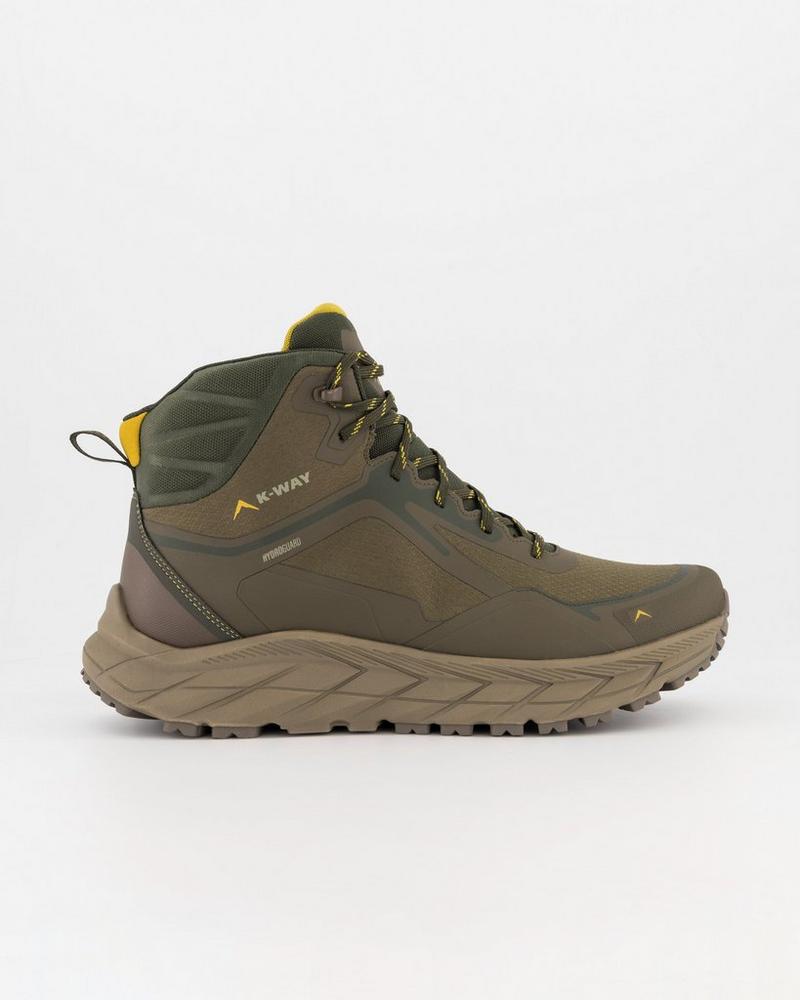 K-Way Fusion Men's Waterproof Hiking Boots Olive