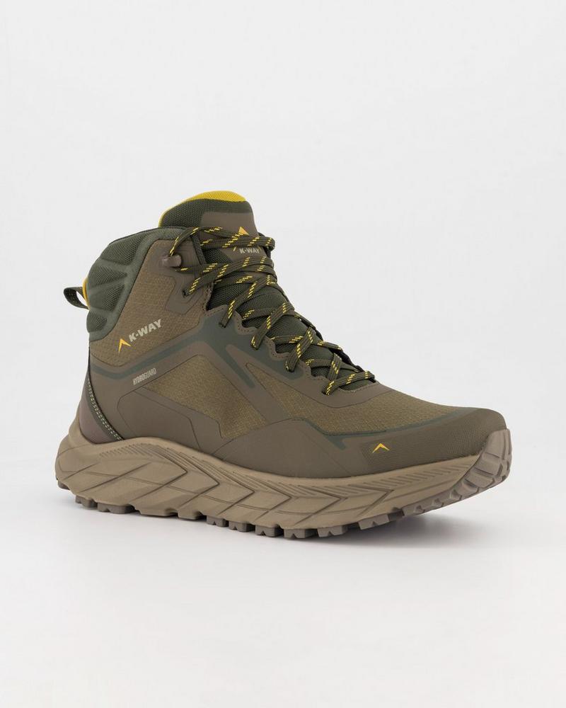 K-Way Fusion Men's Waterproof Hiking Boots Olive