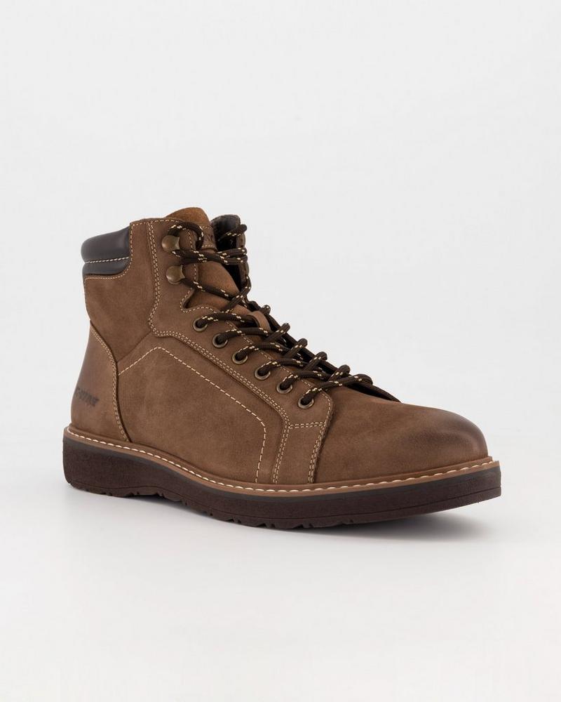 K-Way Elements Thapelo Men's Ankle Lace Up Boots Tan