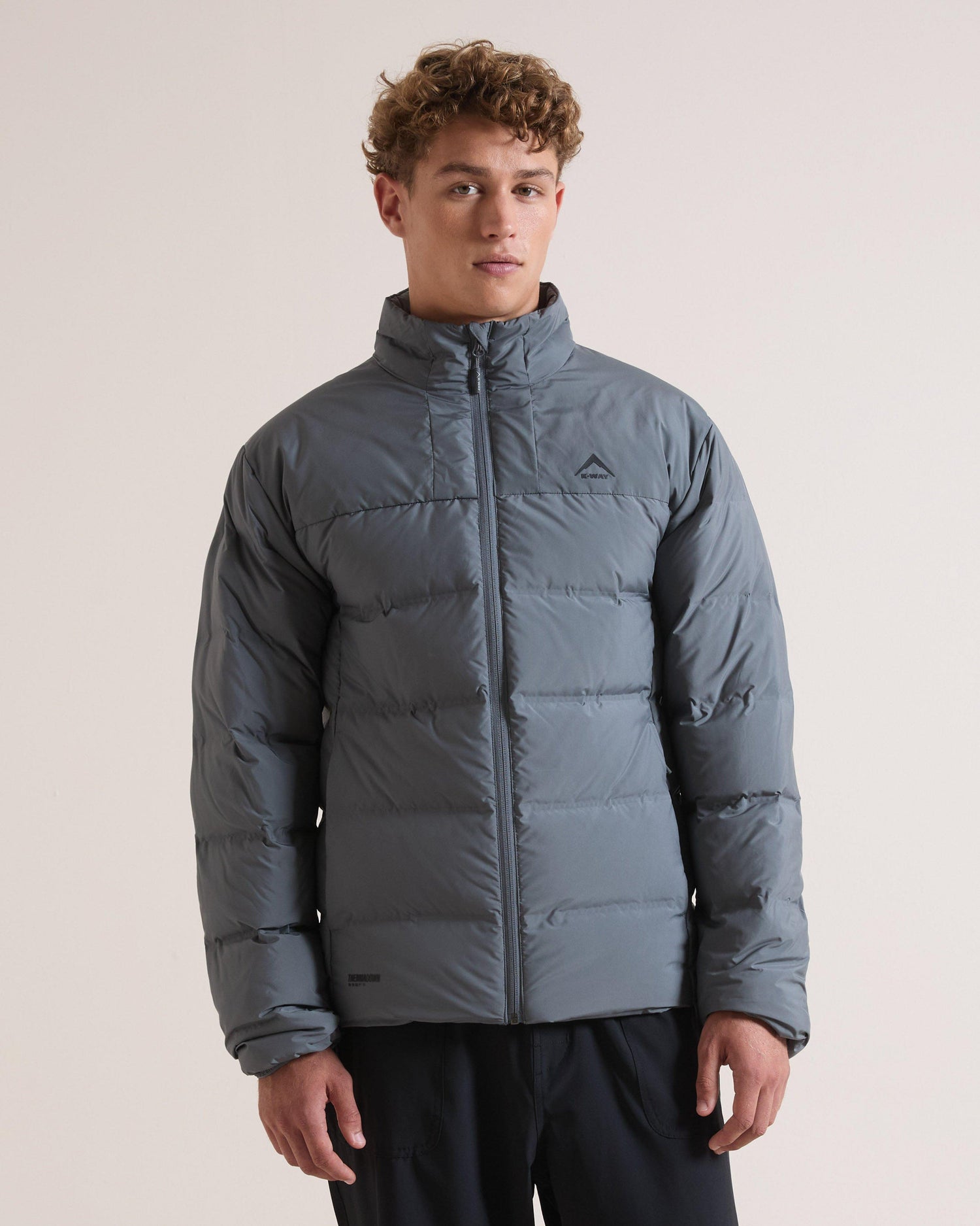 K-WAY Men's Rovik Down Jacket Lightweight Insulated