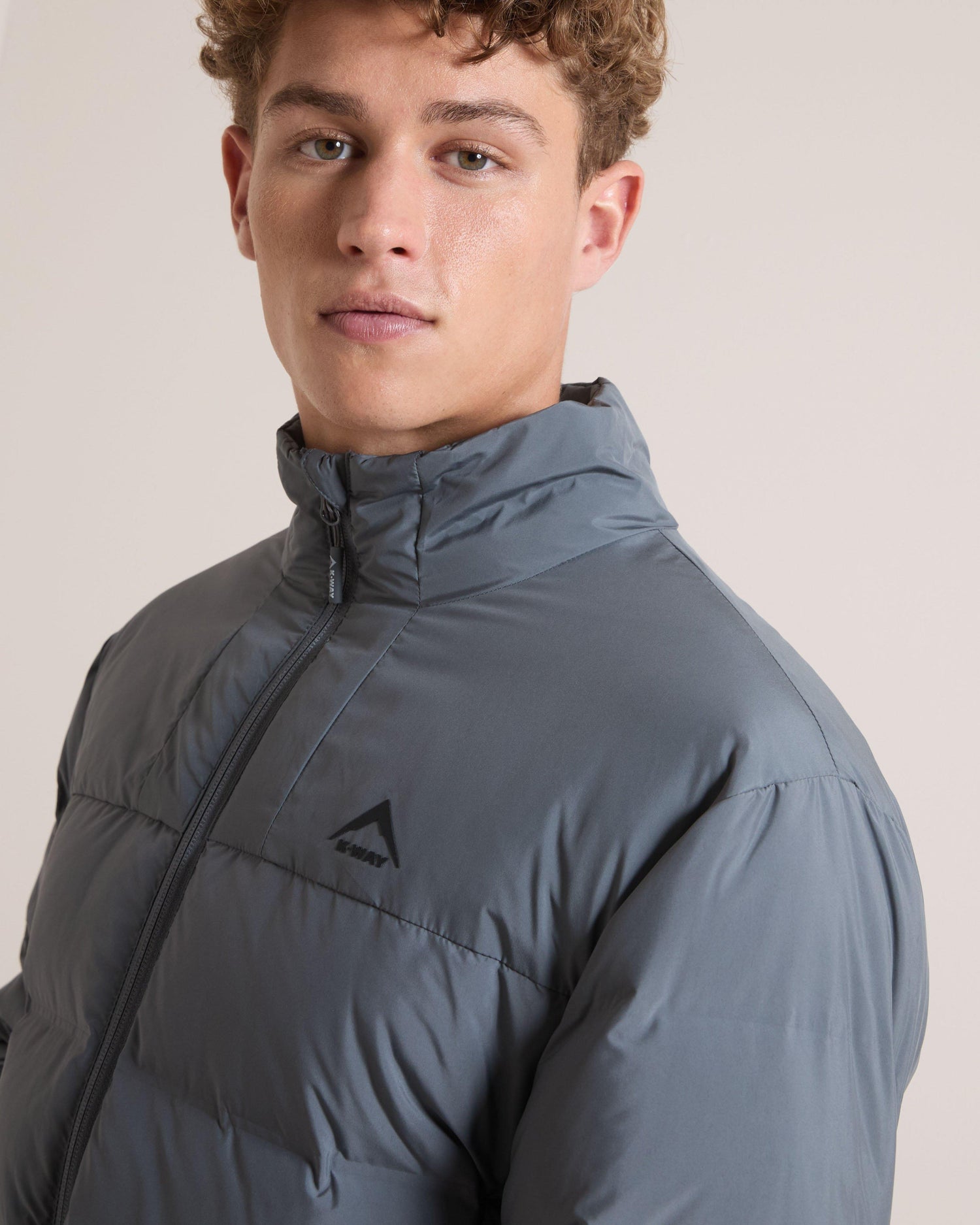 K-WAY Men's Rovik Down Jacket Lightweight Insulated