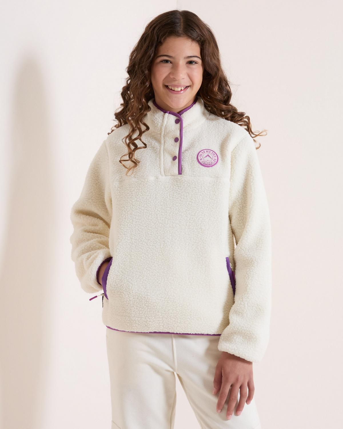 K-WAY Youth Wonder Half Snap Fleece Top
