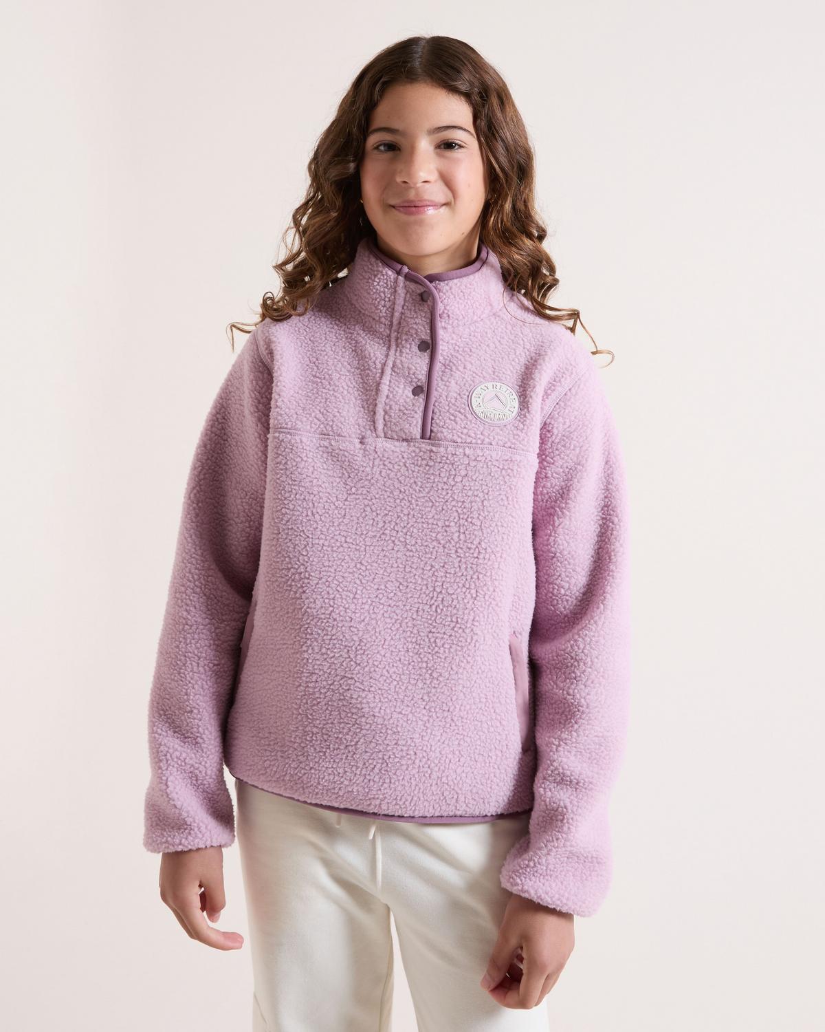 K-Way Youth Wonder Half Snap Fleece Top