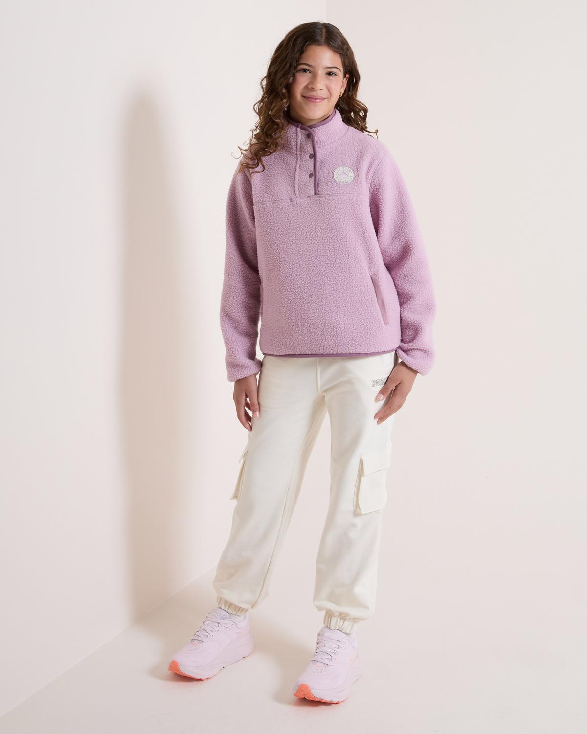 K-Way Youth Wonder Half Snap Fleece Top