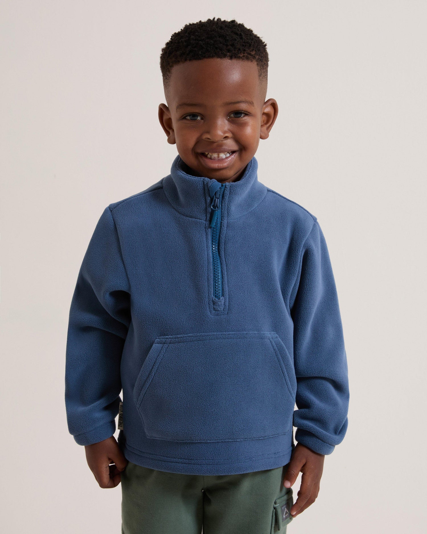 K-WAY Kids Rocky 1/4 Zip Fleece Top