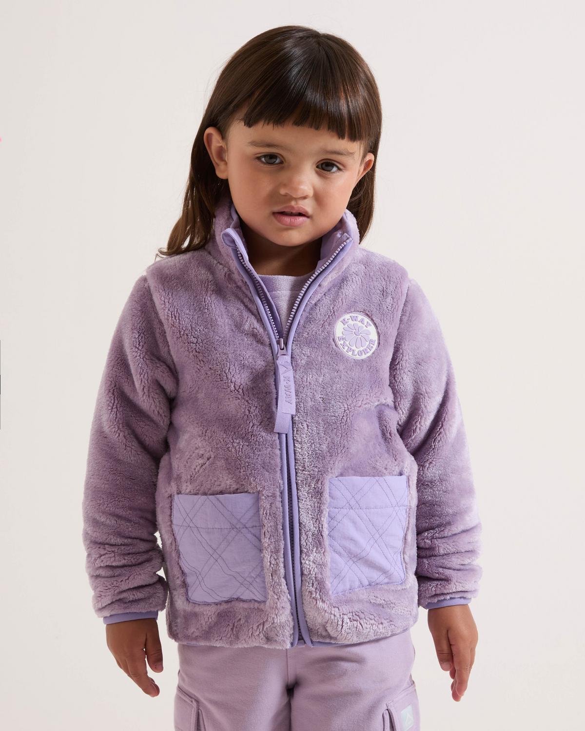 K-Way Sprout Kids Sherpa Fleece Jacket