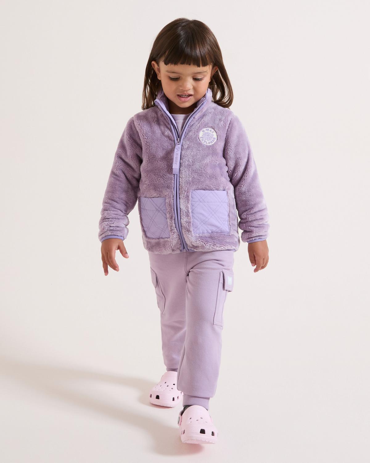 K-Way Sprout Kids Sherpa Fleece Jacket