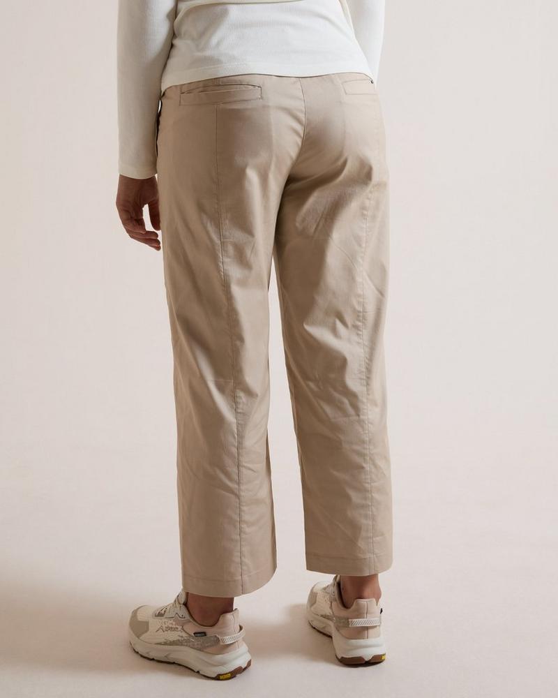 K-Way Performance Women's Pathway Pants Relaxed Fit Driftwood