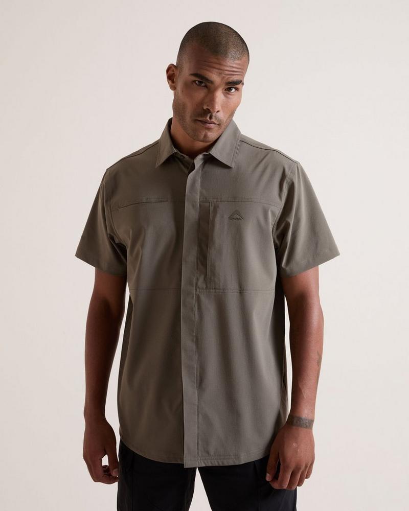 K-Way Performance Terra Tech Men's Short-Sleeve Shirt