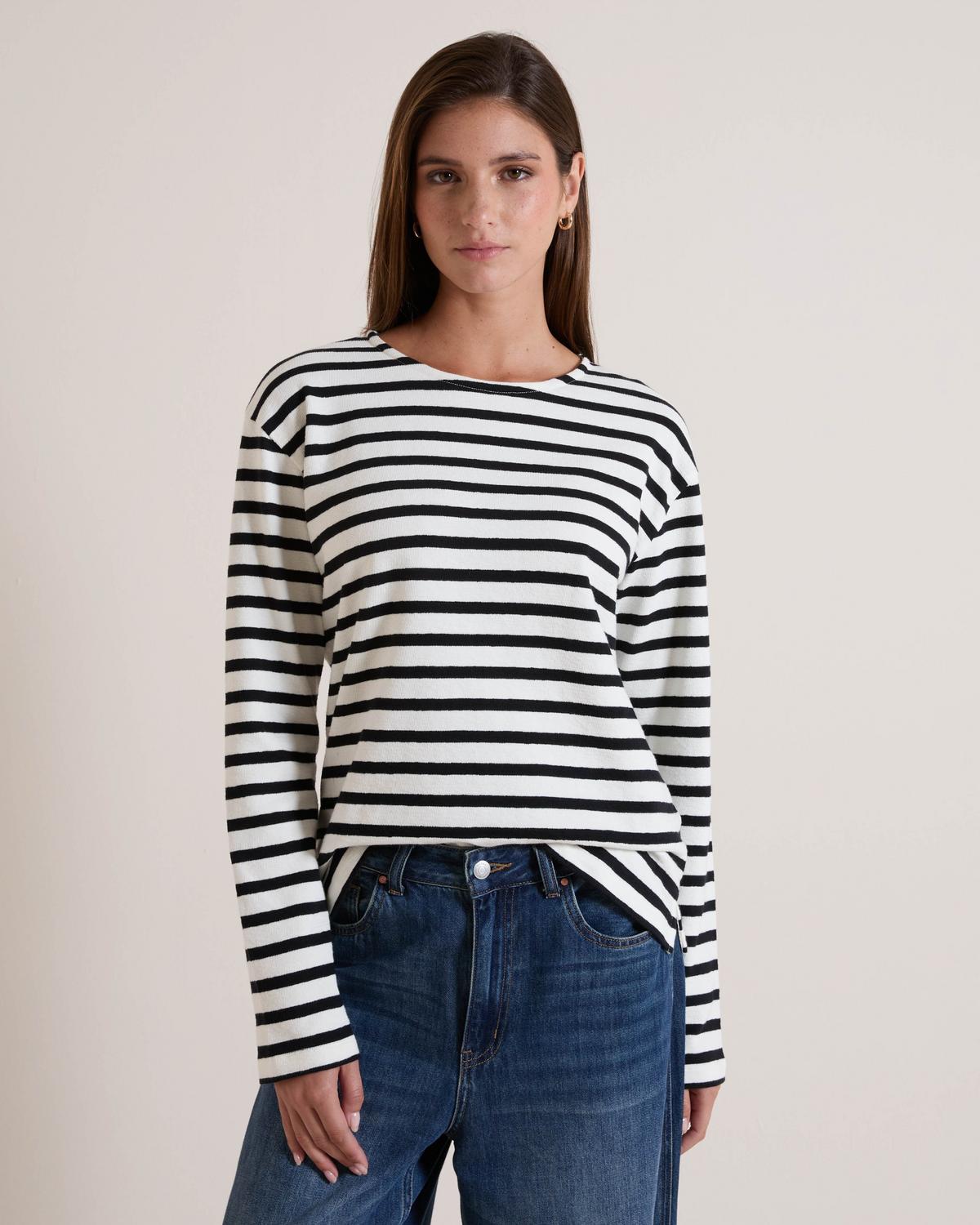 Rare Earth Women's Gill Cut and Sew Long-Sleeve T-Shirt