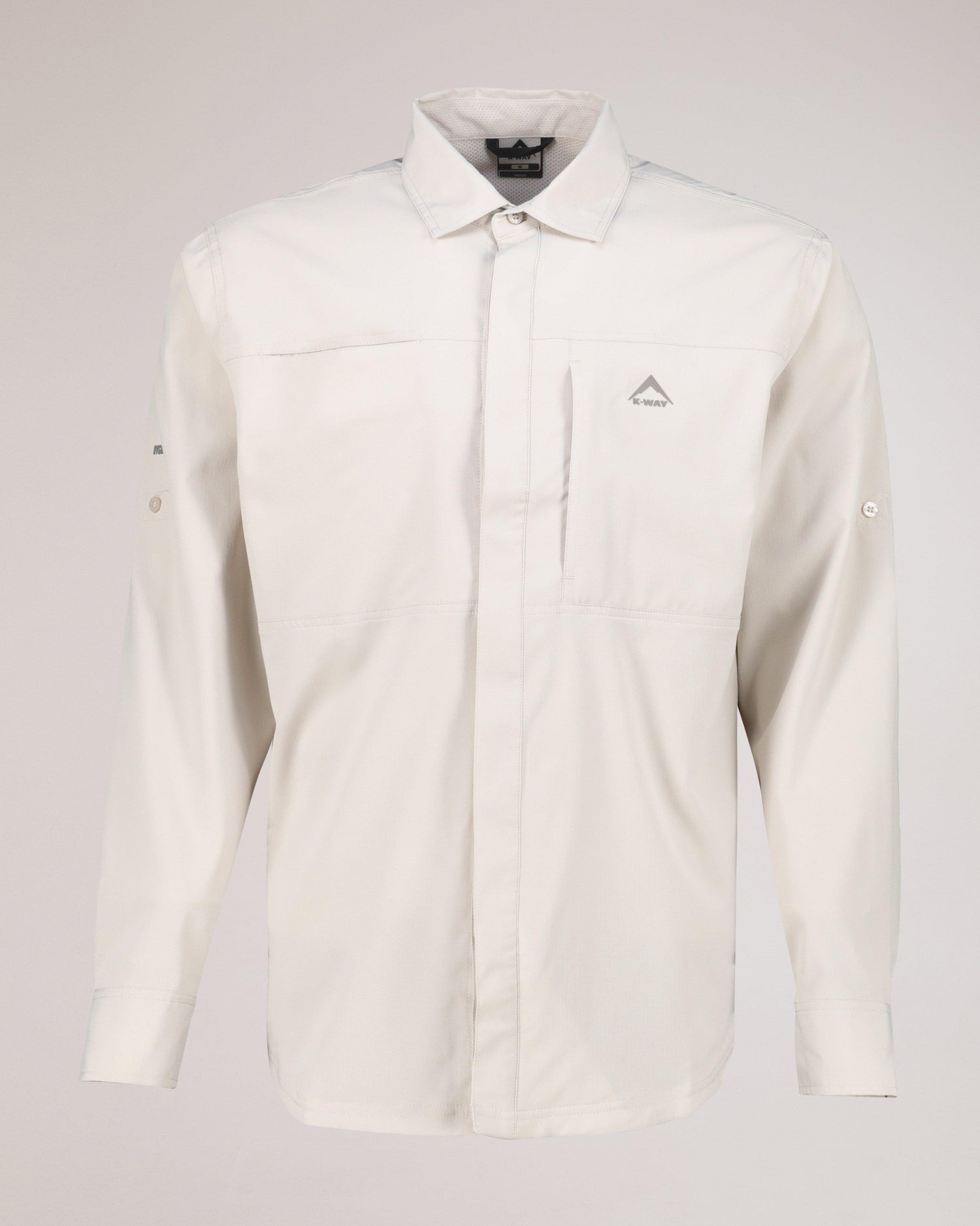 K-Way Terra Tech Men's Long-Sleeve Technical Shirt UV Protection