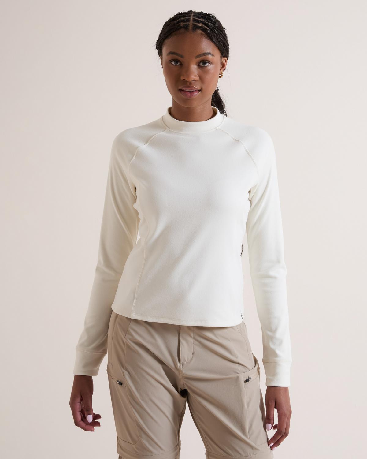 K-WAY Women's Tsomo Long-Sleeve Soft Touch Winter Base Layer