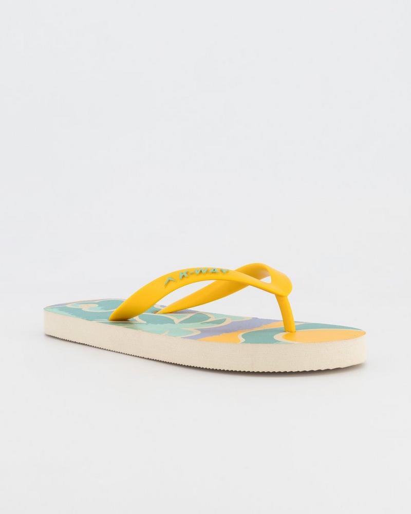 K-Way Young Explorer Rubber Flip Flops Girls