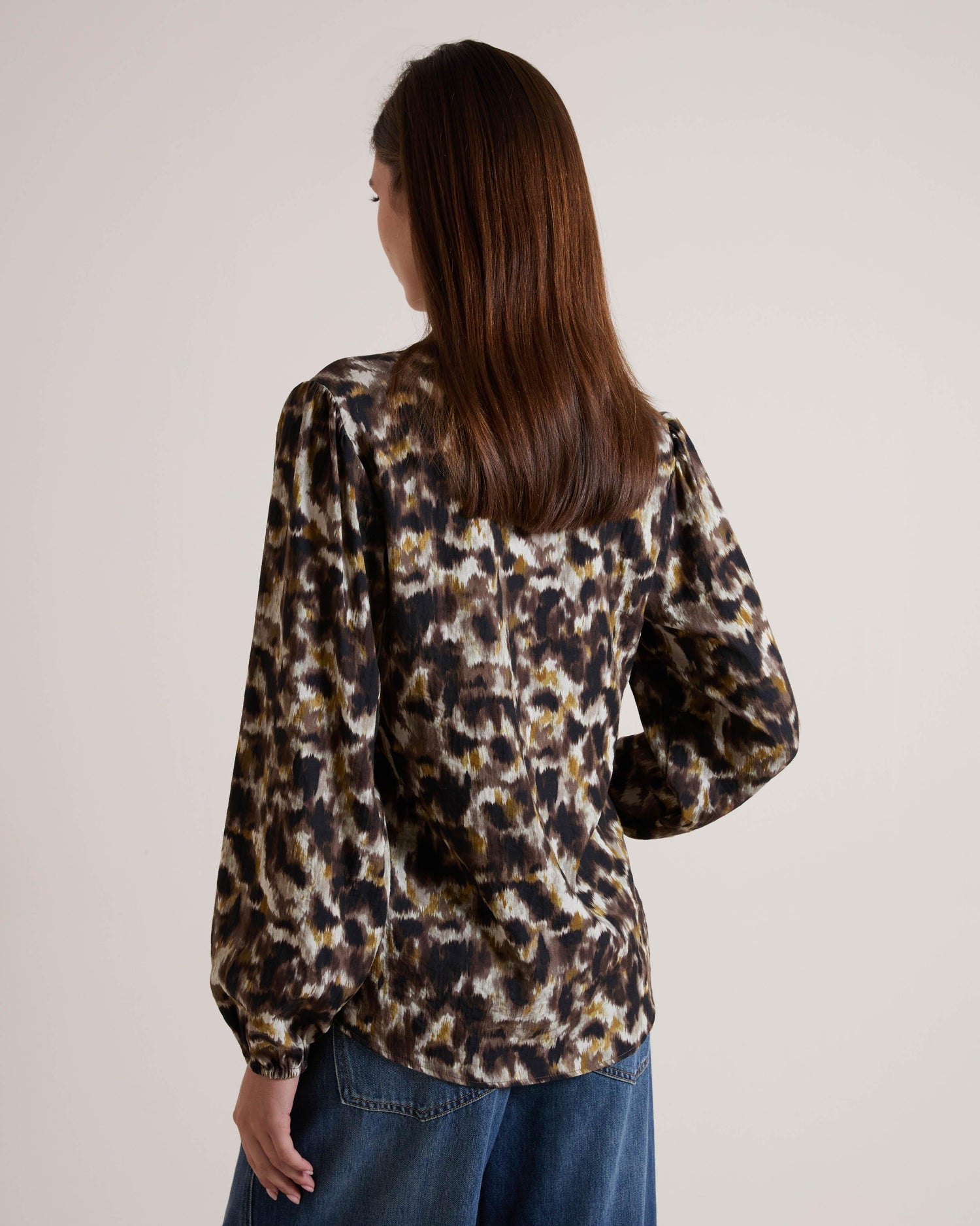 Rare Earth Mayflower Women's Blouse Mandarin Collar