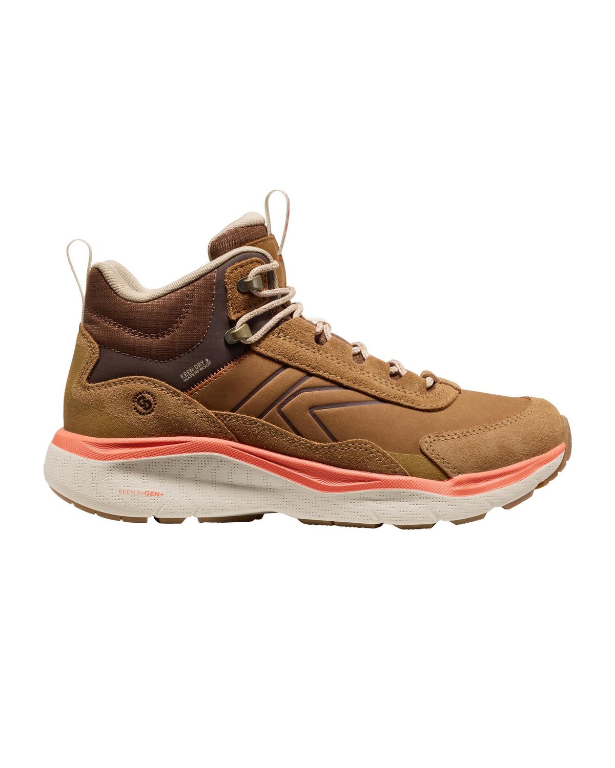 Keen Women's Leiki Waterproof Leather Hiking Boots Brown