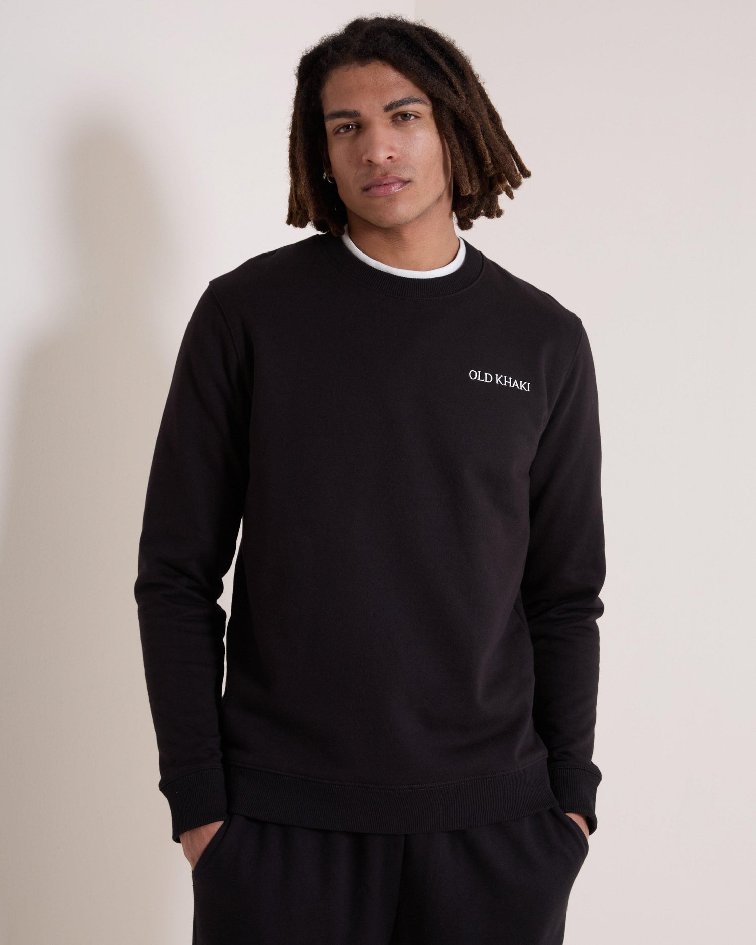 Old Khaki Men's Brodie Crew Sweat Top Heavyweight Cotton