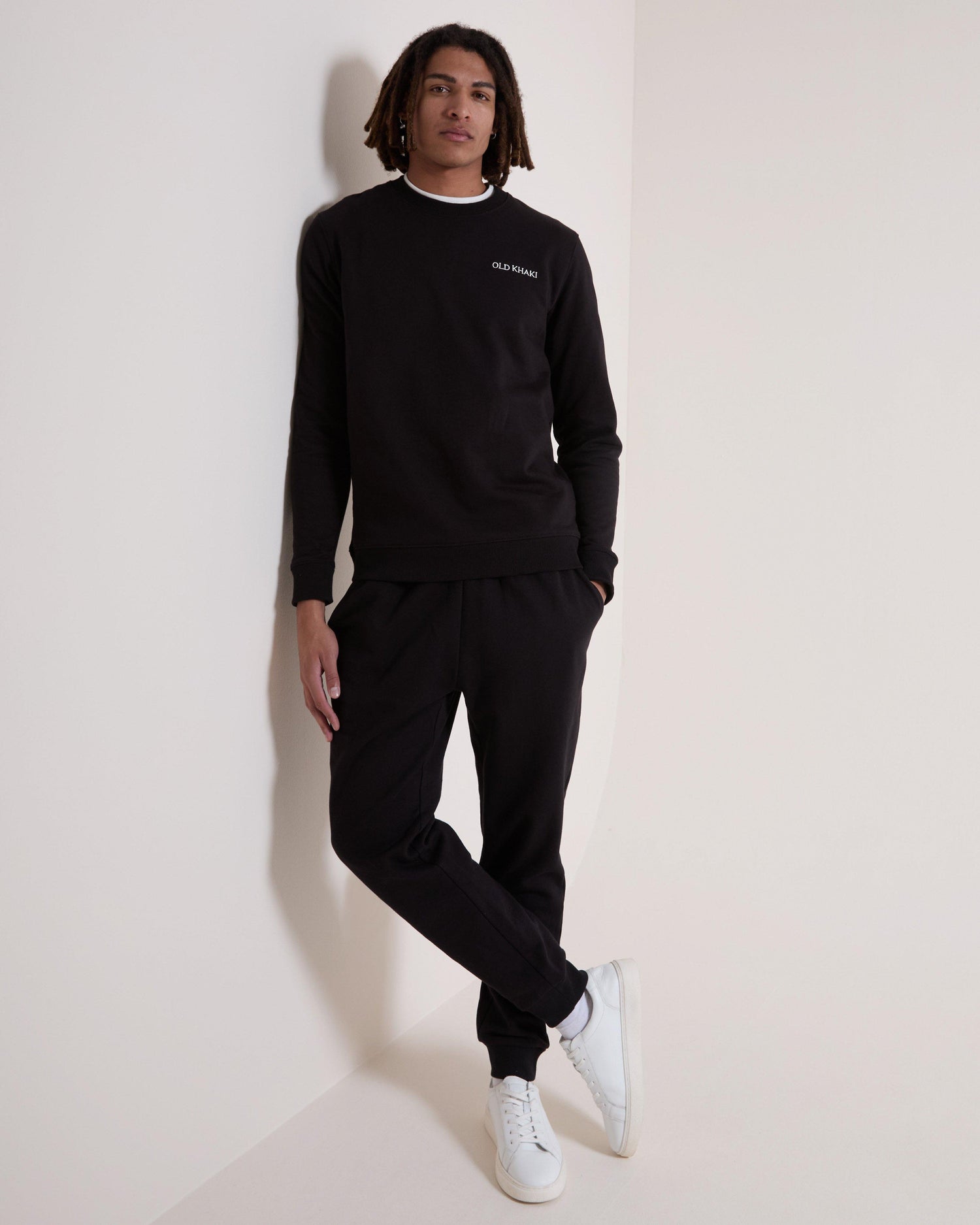 Old Khaki Men's Brodie Crew Sweat Top Heavyweight Cotton