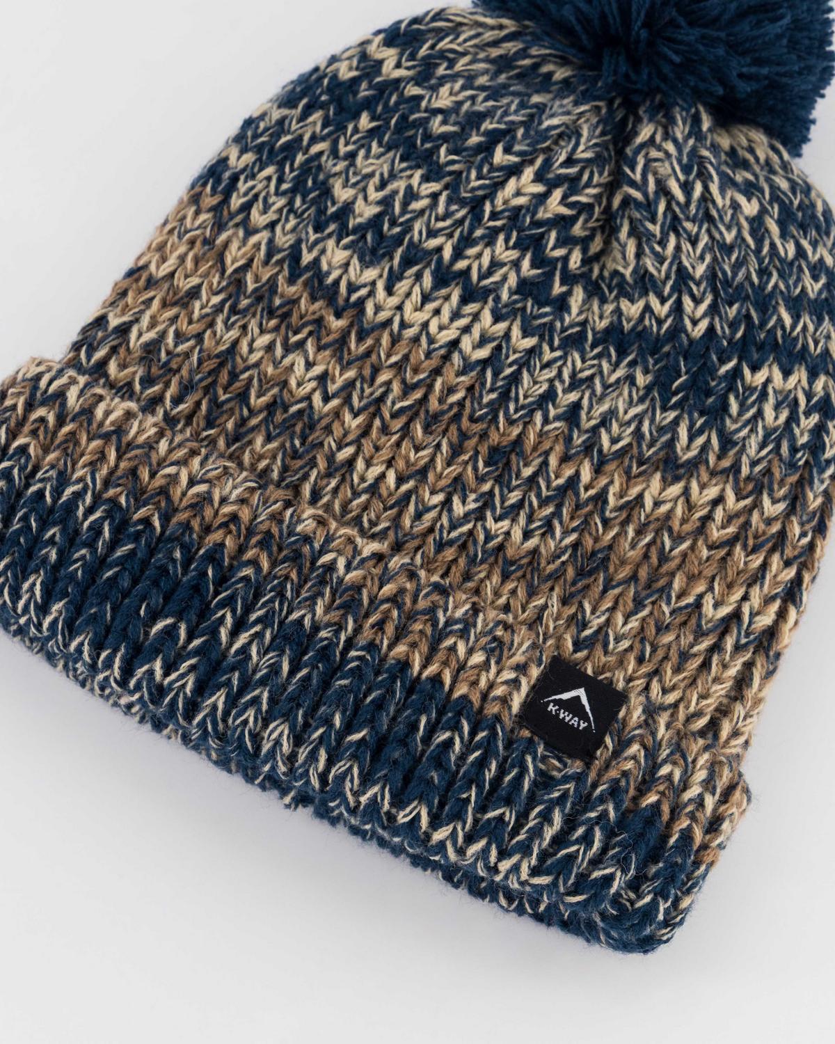 K-Way Kids Whimsy Beanie Sherpa Lined Sea Blue