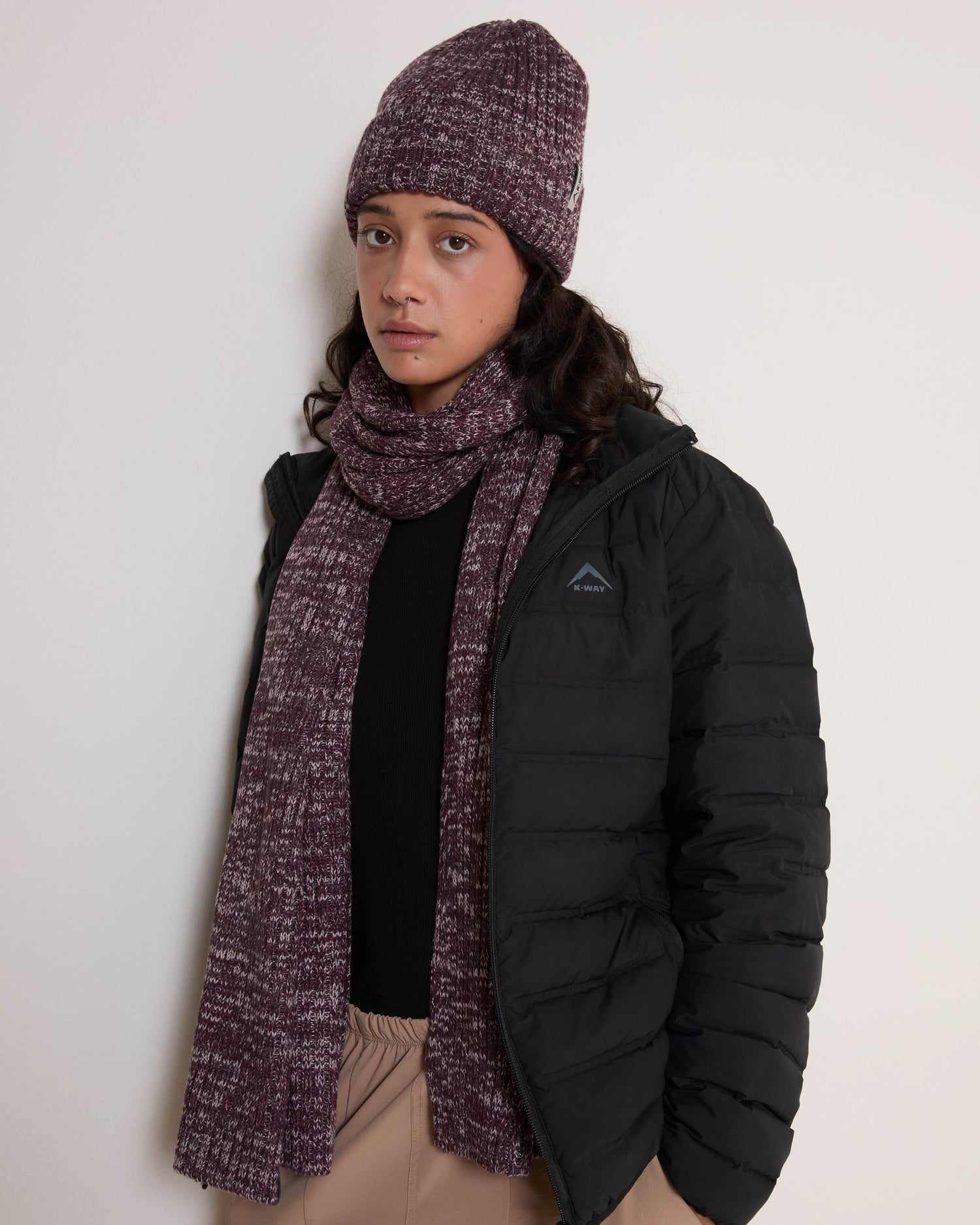 K-Way Women's Tourmaline Scarf Plum