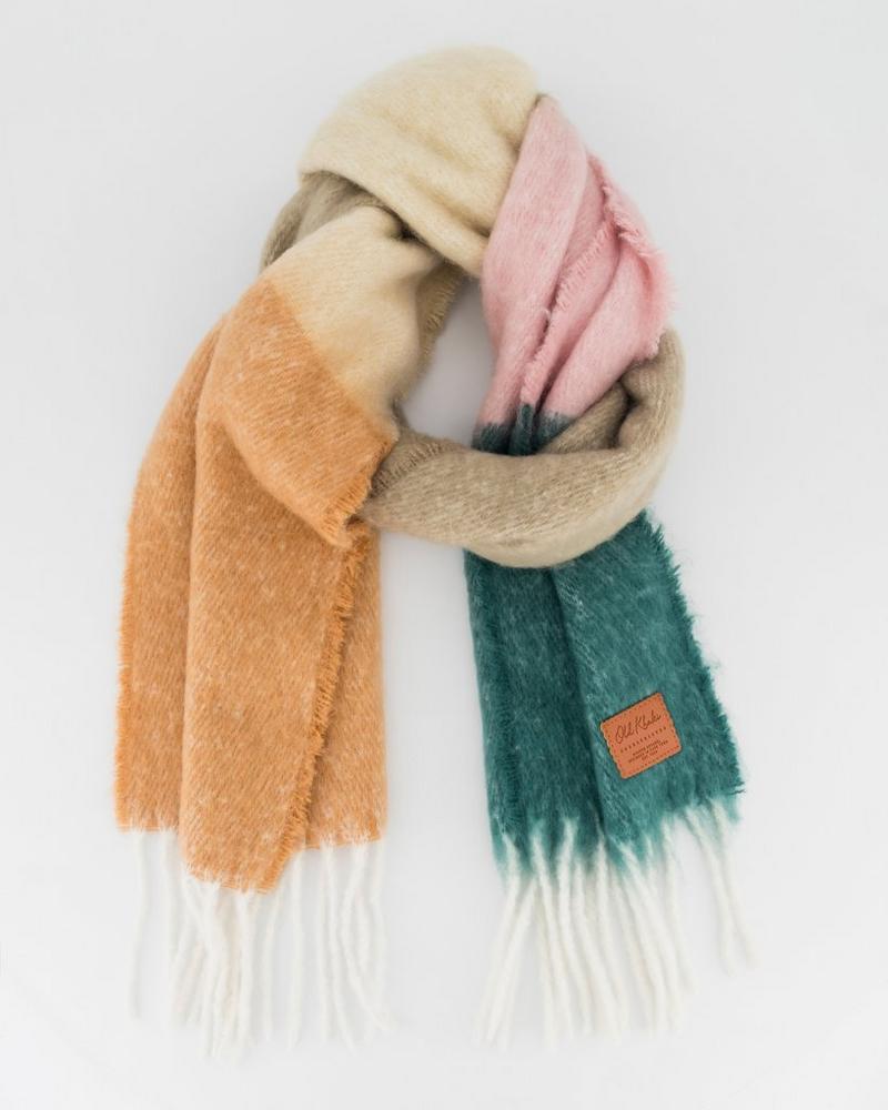 Old Khaki Women's Franki Stripe Scarf Pink
