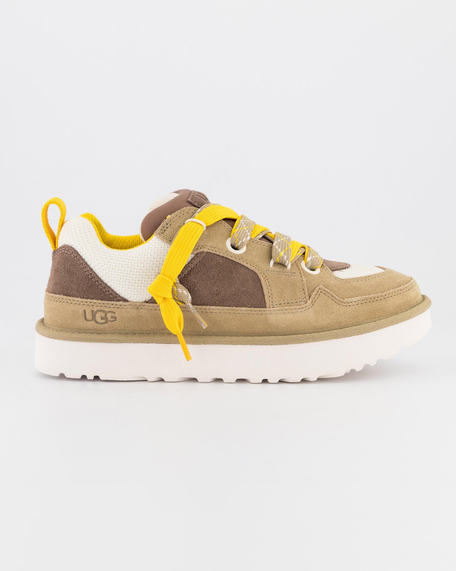 UGG Men’s Lo Lowmel Sneakers Suede Upper Brown