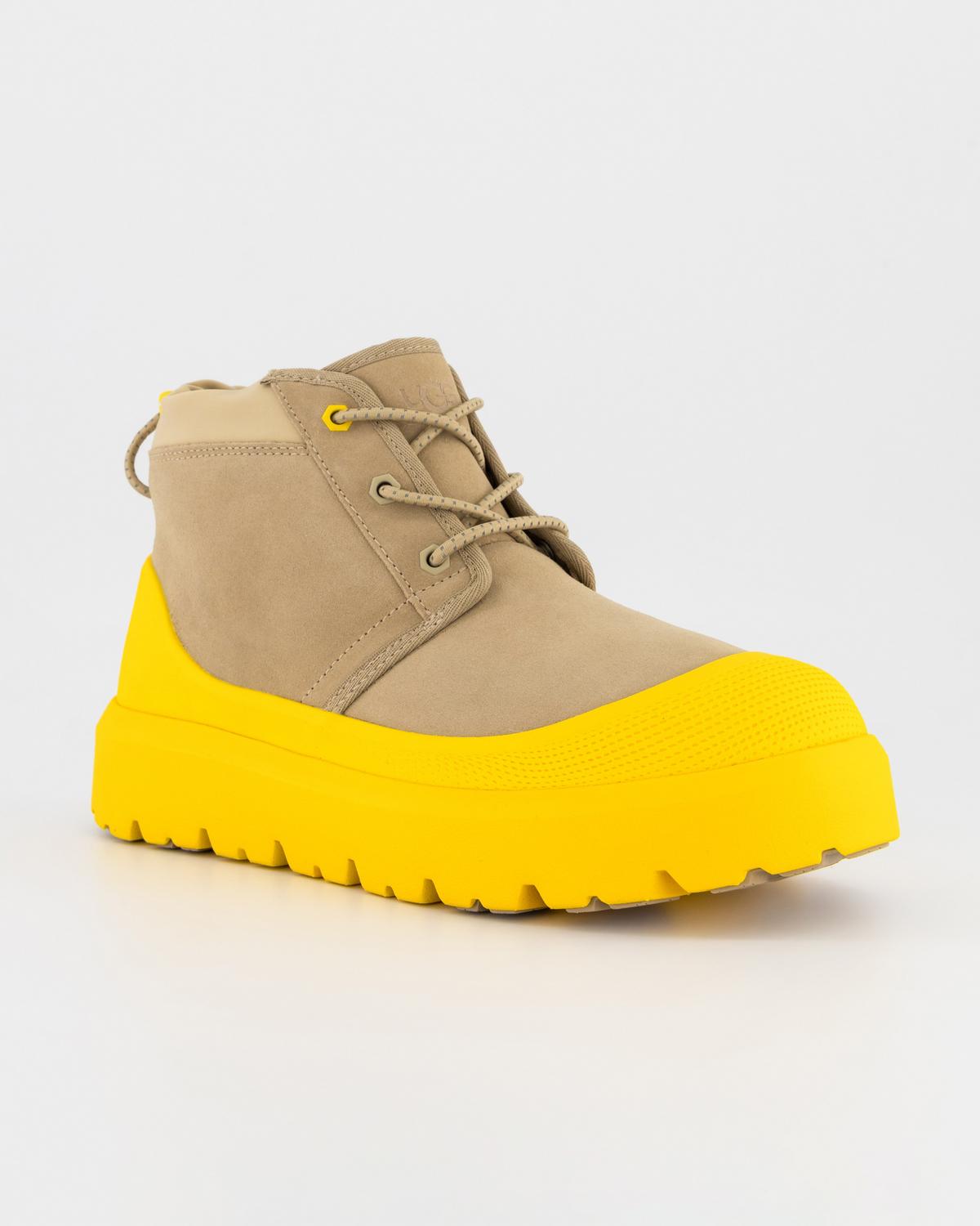 UGG Men's Neumel Weather Hybrid Boots Waterproof Suede Tan