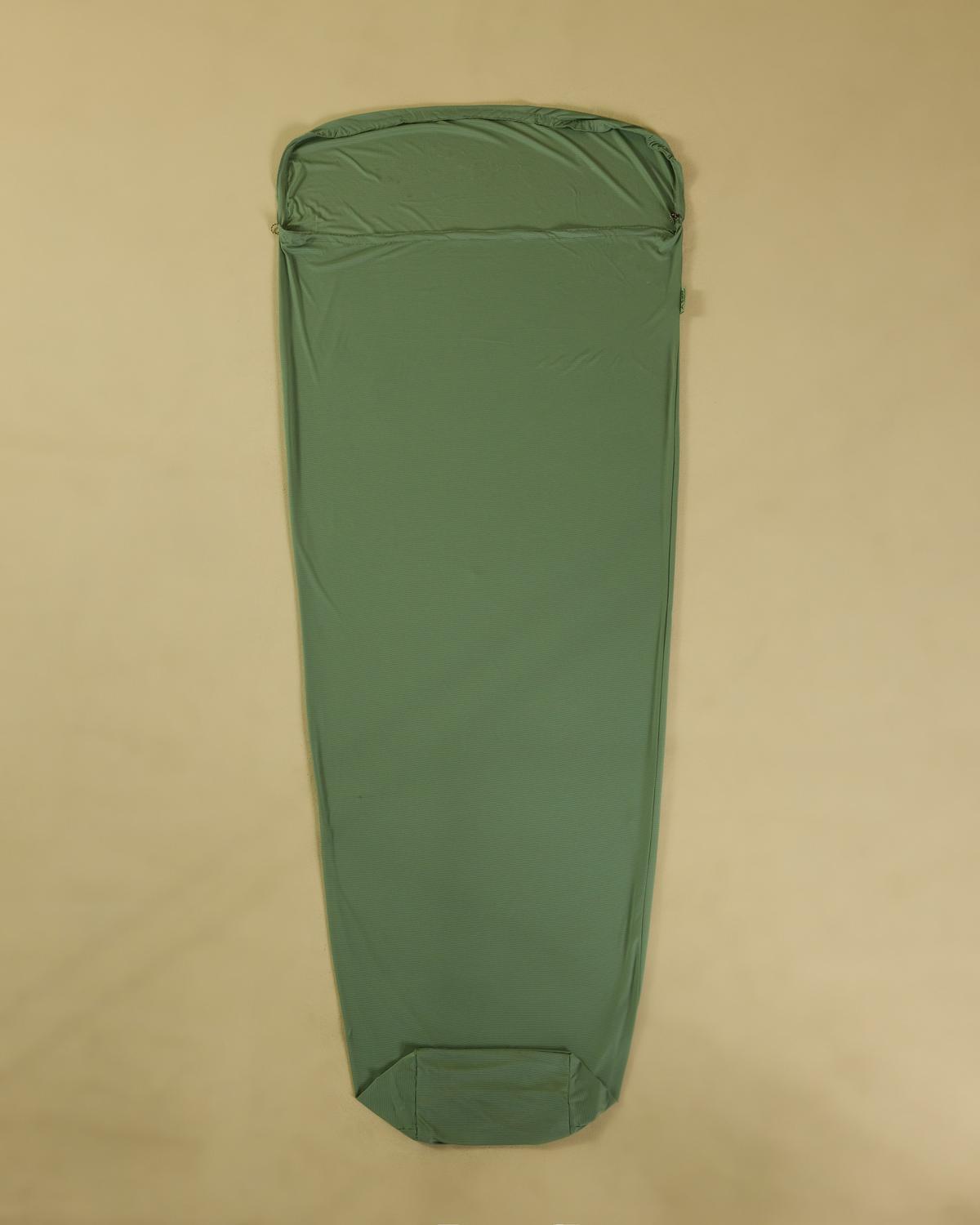 K-WAY Comfi Polyester Sleeping Bag Liner Pale Green