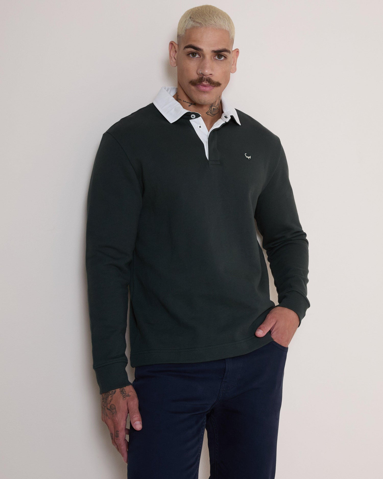 Old Khaki Men's Rodney Rugby Sweat Top