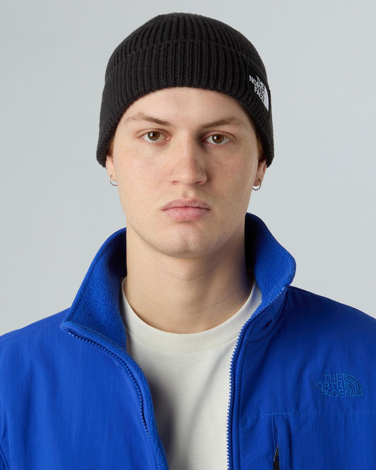 The North Face Cuffed Beanie Unisex Recycled Polyester Black