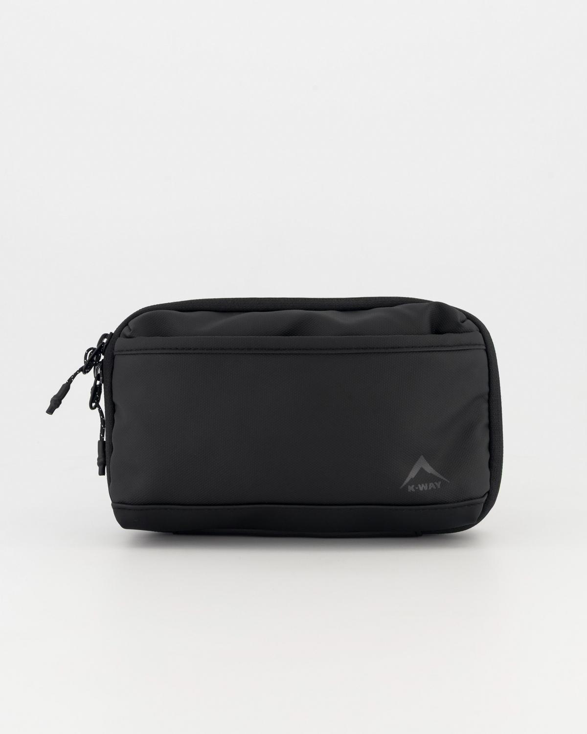 K-Way Small Travel Tech Pouch Black