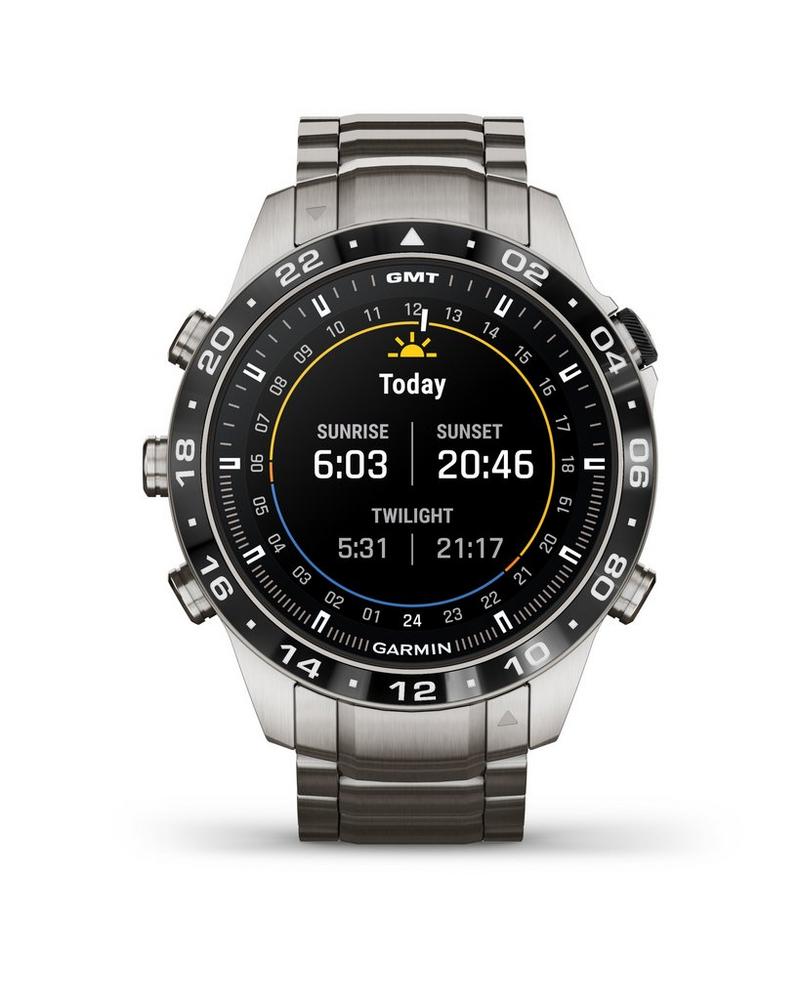 Garmin MARQ Aviator Gen 2 Smartwatch Titanium Silver