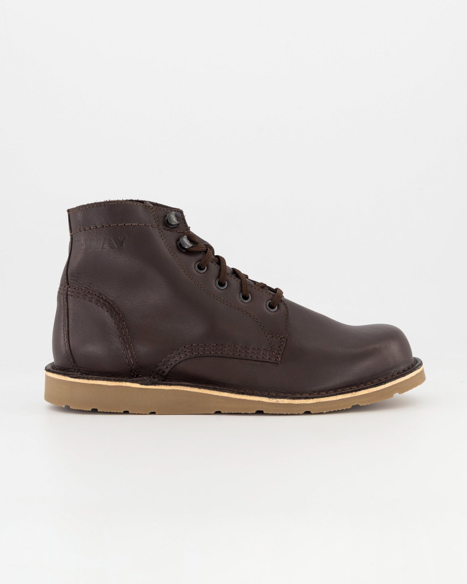 K-Way Elements Apache Men's Leather Lace Up Boot Brown