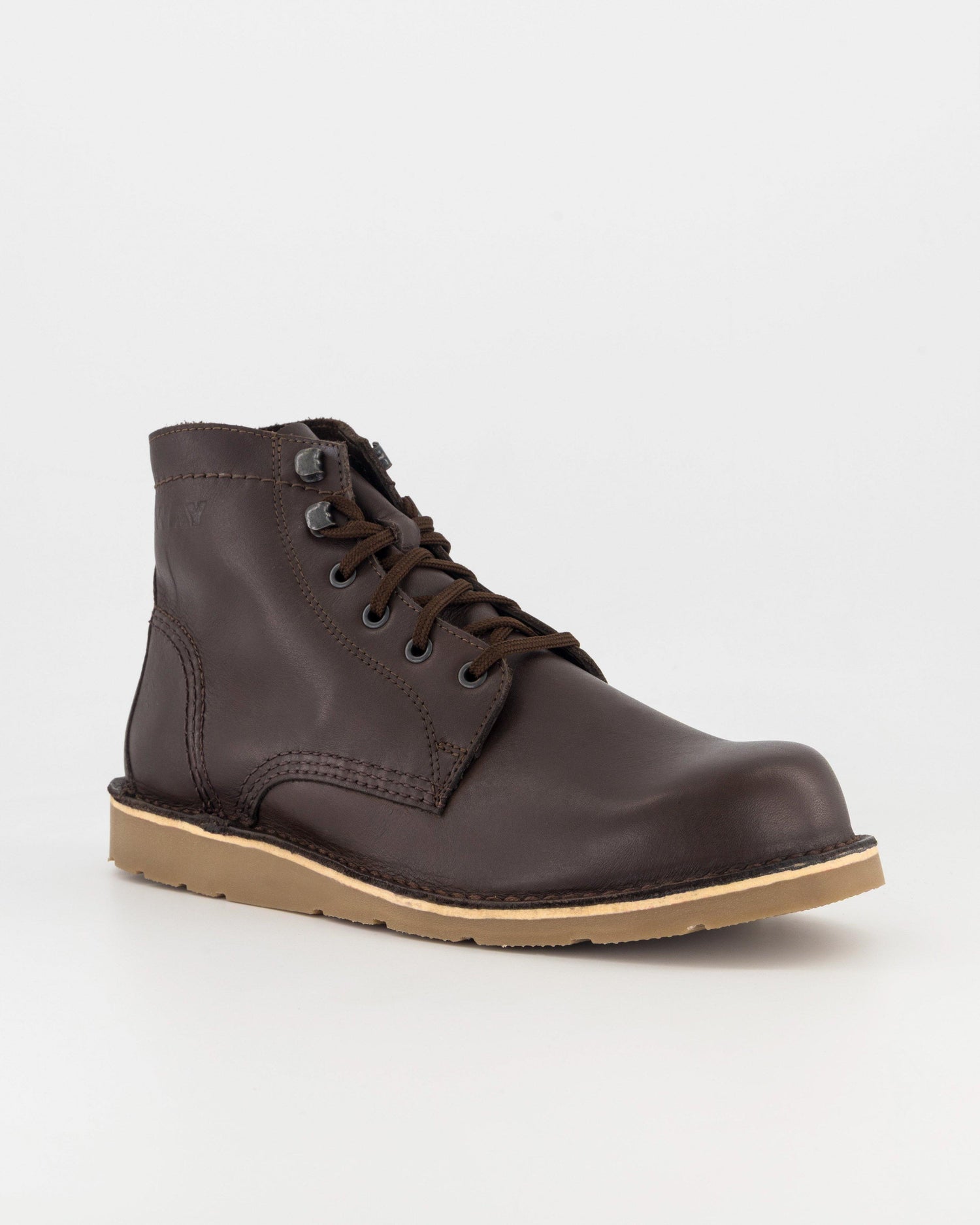 K-Way Elements Apache Men's Leather Lace Up Boot Brown
