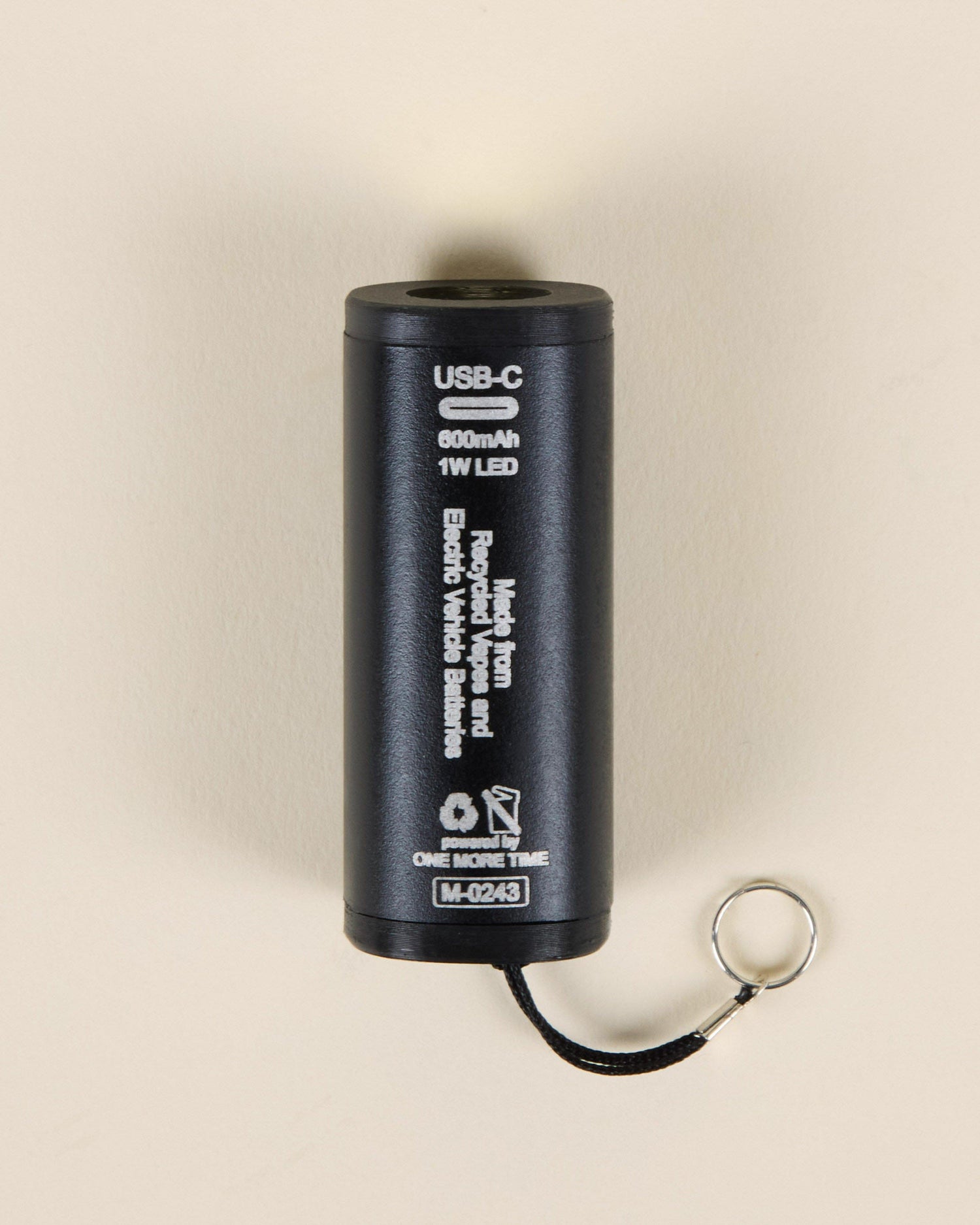 Malkin Vape Mini-Torch Rechargeable Utility Light Black