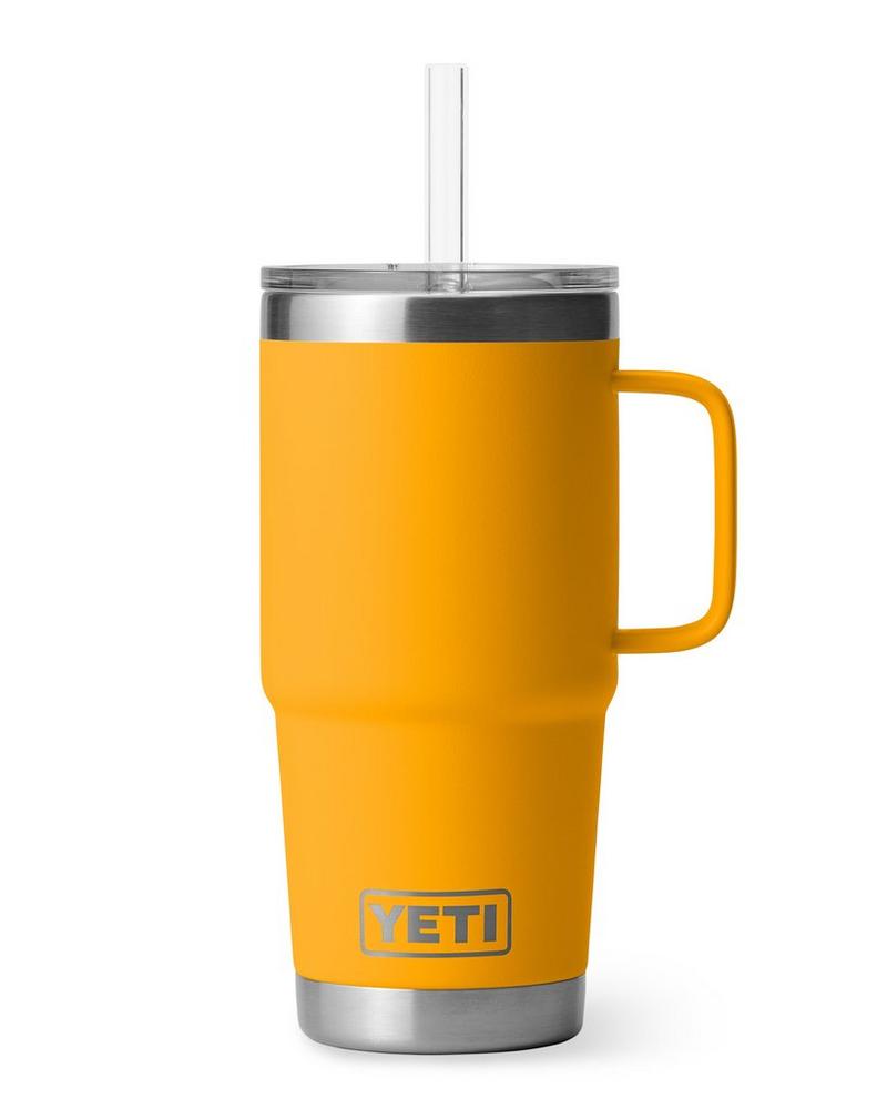 Yeti Rambler 25 oz 739 ml Straw Mug Stainless Steel