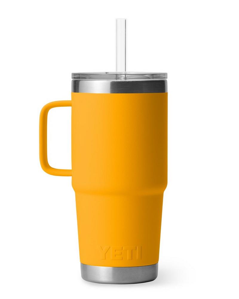 Yeti Rambler 25 oz 739 ml Straw Mug Stainless Steel