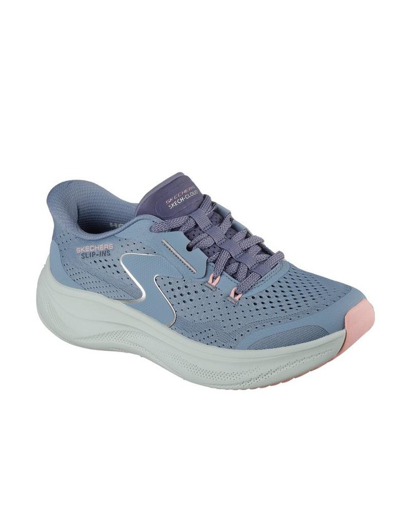 Skechers Women’s Skech Cloud Sneakers Lightweight Blue