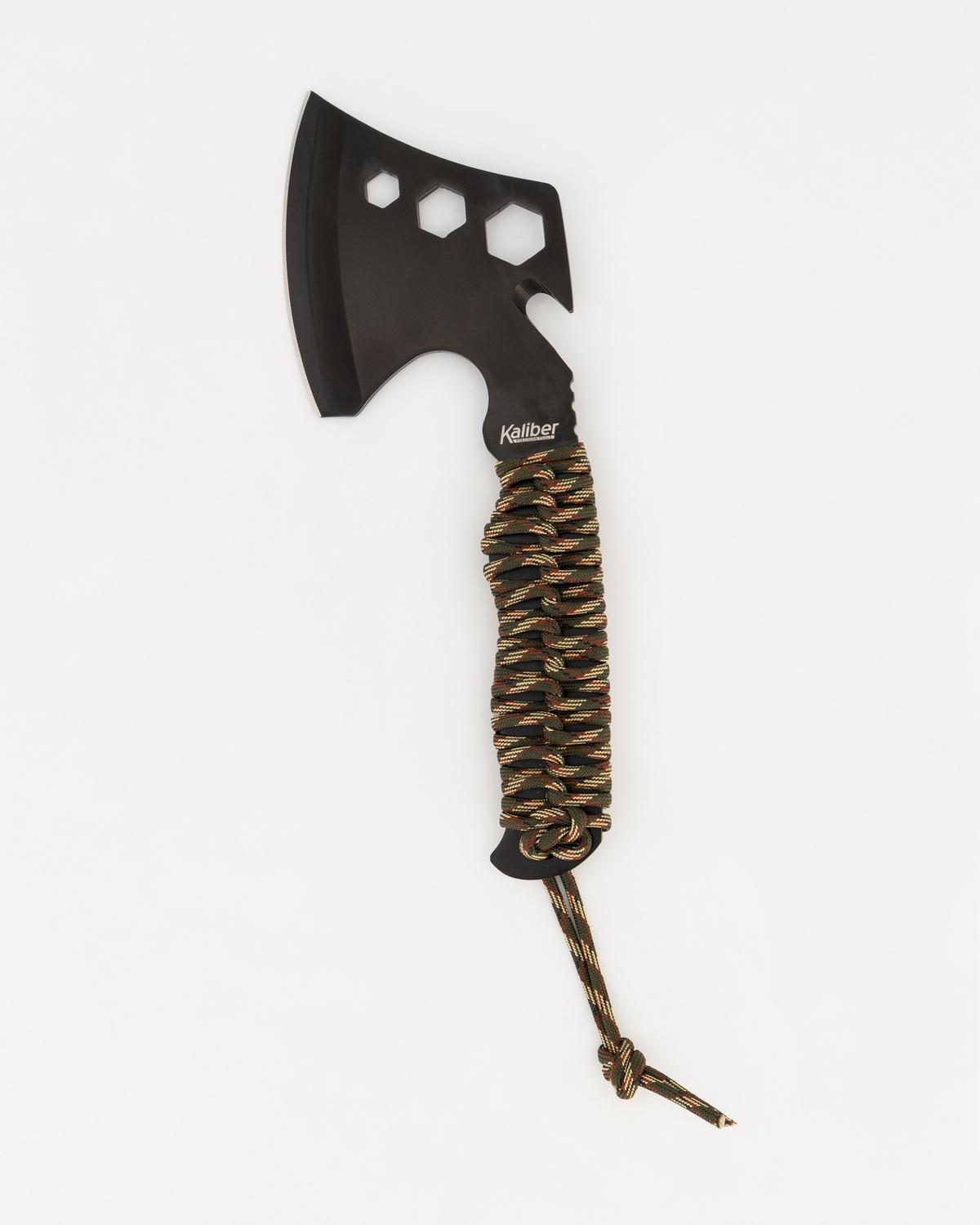 Kaliber Paracord Hatchet with Integrated Rope Cutter Dark Olive