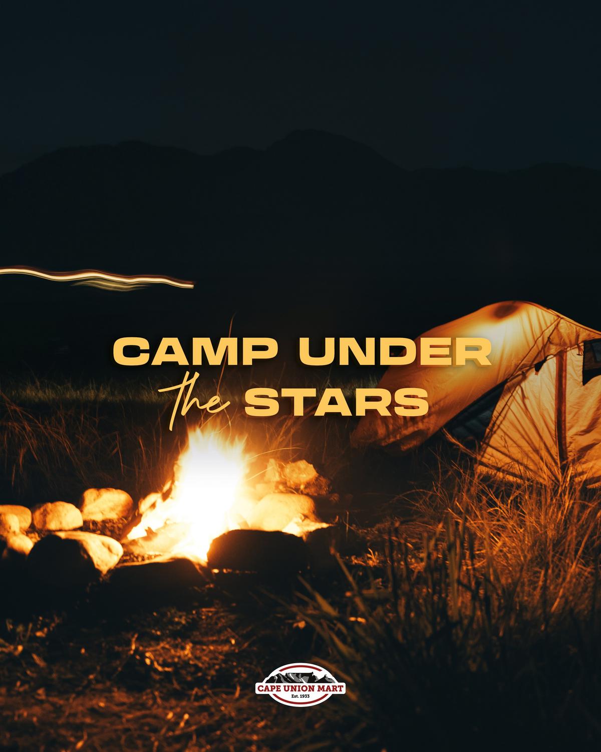 Cape Union Mart Camp Under The Stars Digital Gift Card